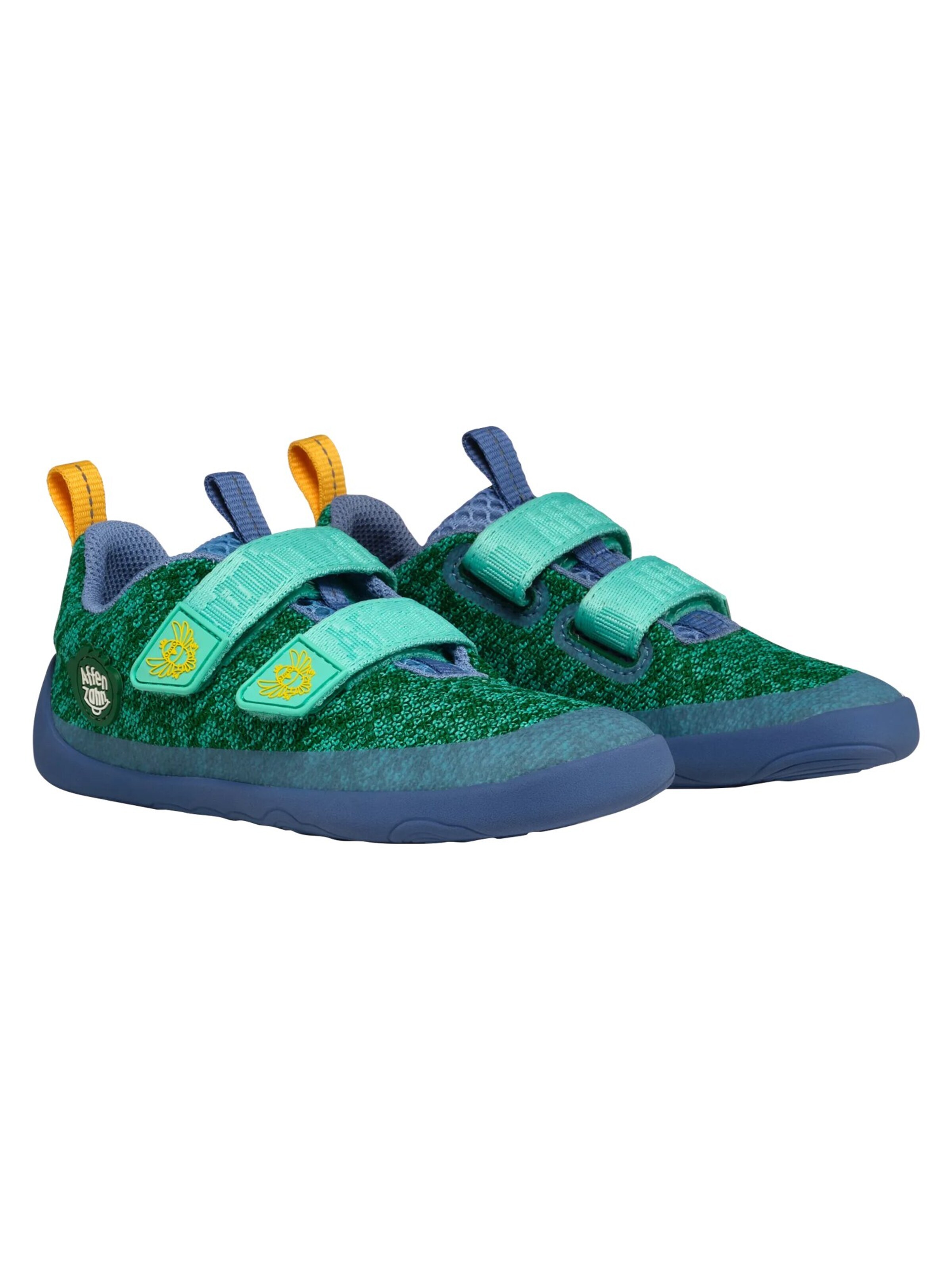 Affenzahn Sneakers 'Sneaker Knit Happy' in Green