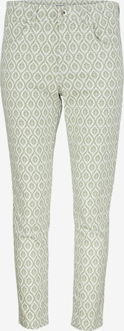 Angels Slimfit Broek in Groen: voorkant