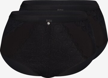 sassa Boyshorts 'Sensual Beauty' in Black: front