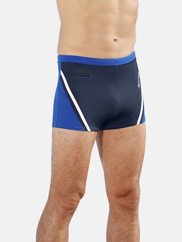 Charles Colby Swim Trunks ' Baron Cainneach ' in Blue: front