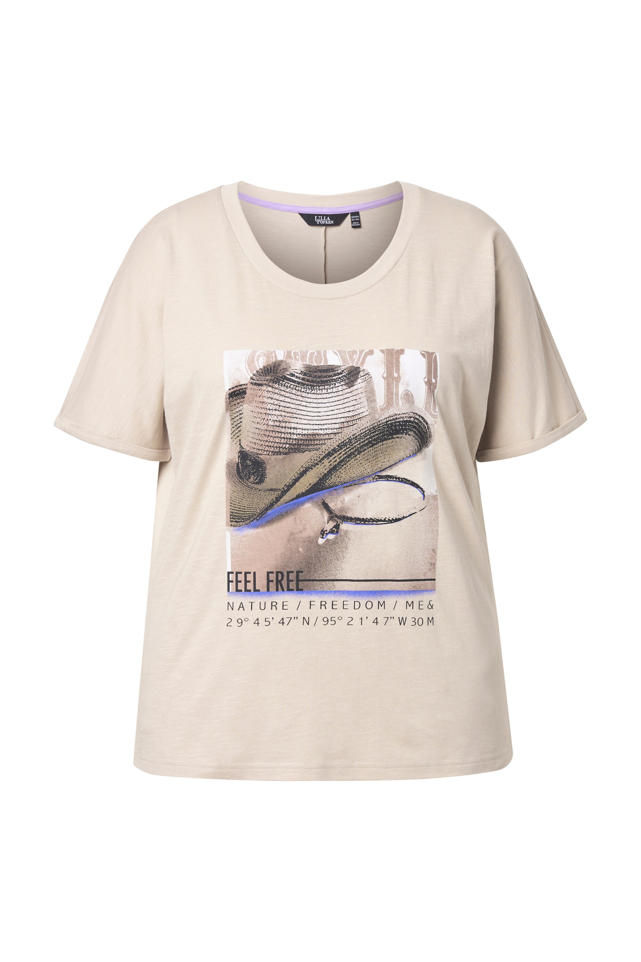 Ulla Popken Shirt in Mixed colours: front