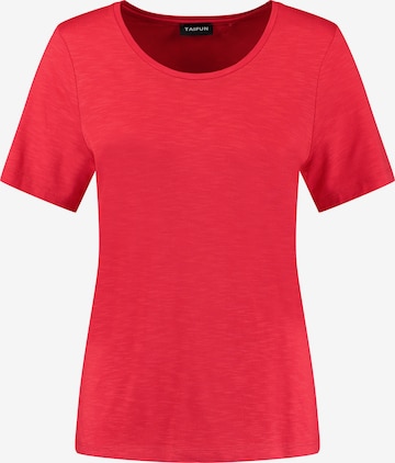 T-shirt TAIFUN en rouge : devant