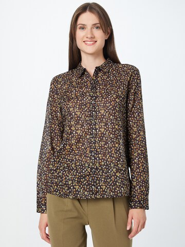 SCOTCH & SODA Blouse in Bruin: voorkant