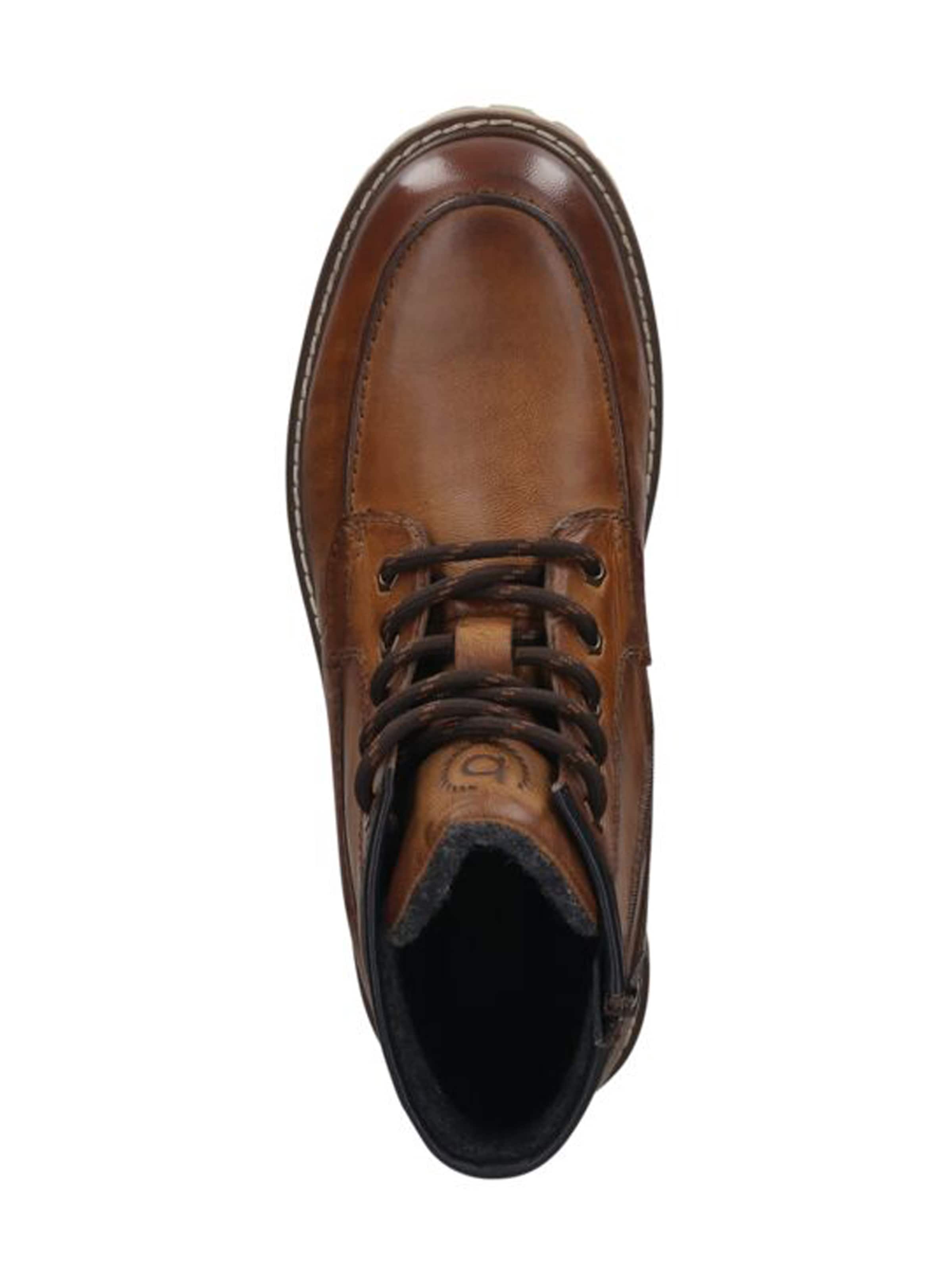 bugatti Ботинки на шнуровке 'AUH' в Коричневый