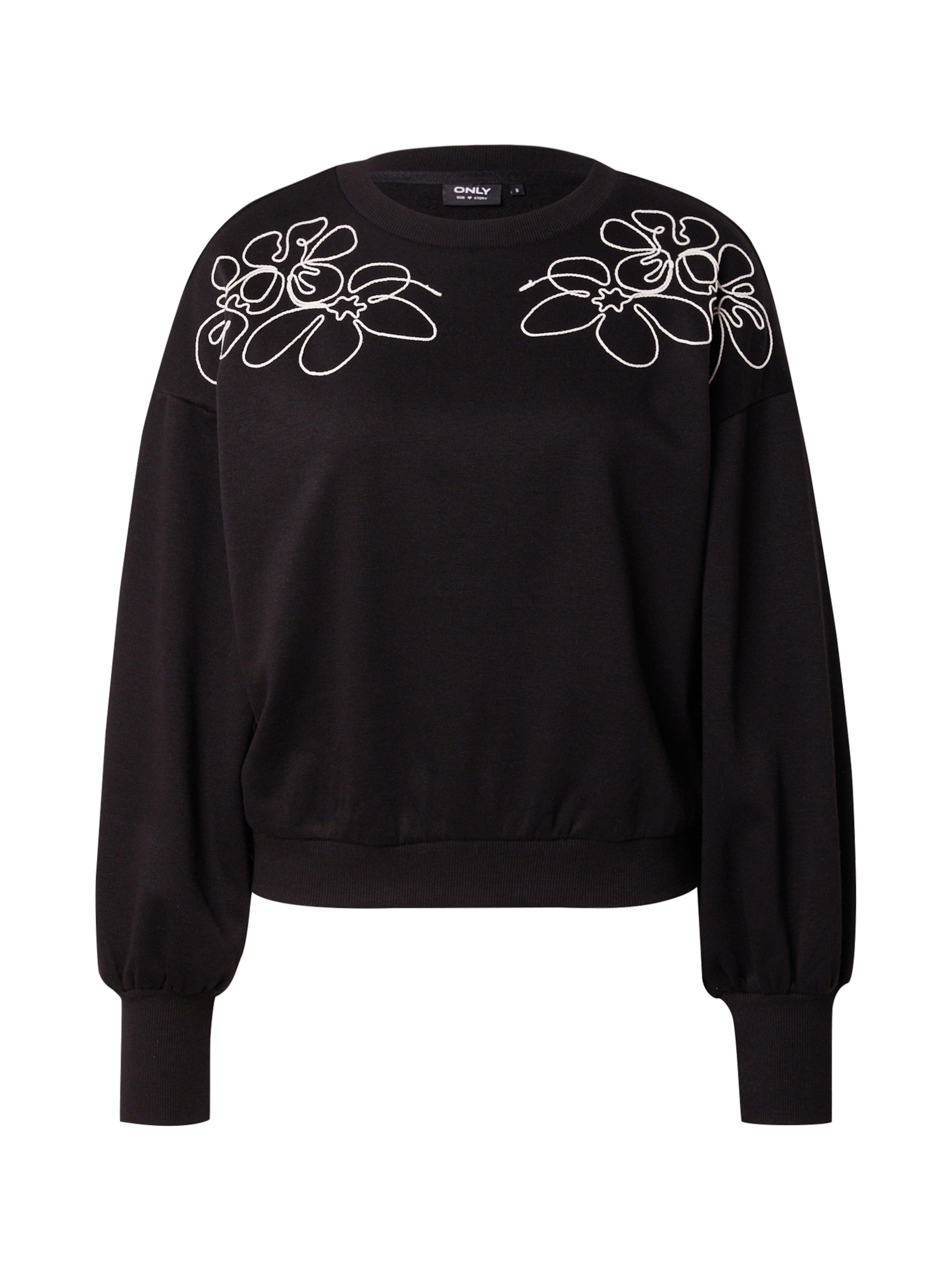 ONLY Mikina 'ONLBROOKE' - Čierna: predná strana