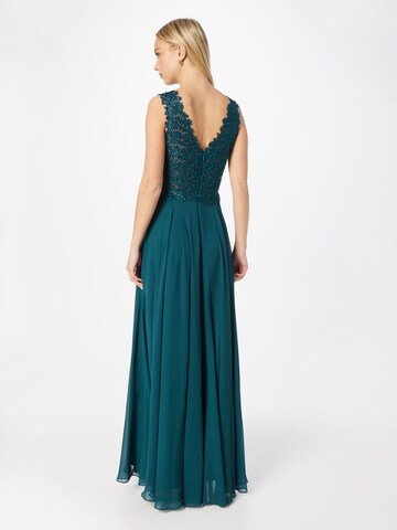 mascara Evening Dress in Green