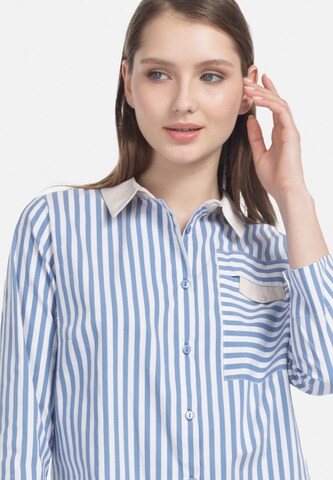 HELMIDGE Blouse in Blauw