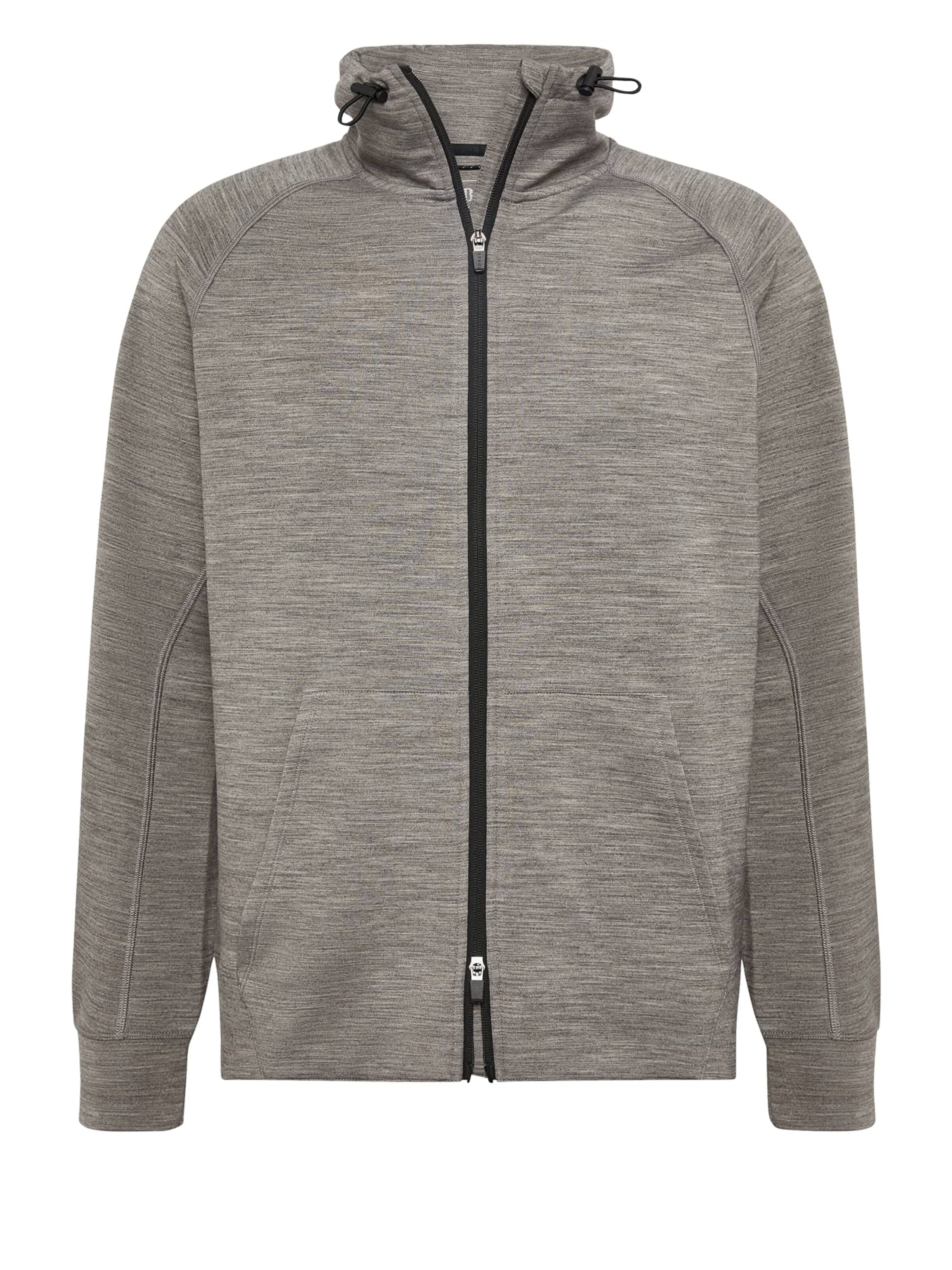 Veste de survêtement Boggi Milano en gris : devant