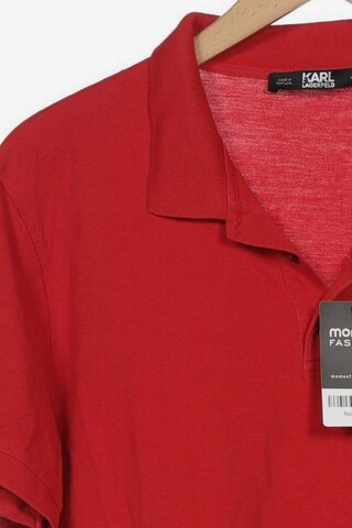 Karl Lagerfeld Poloshirt XL in Rot