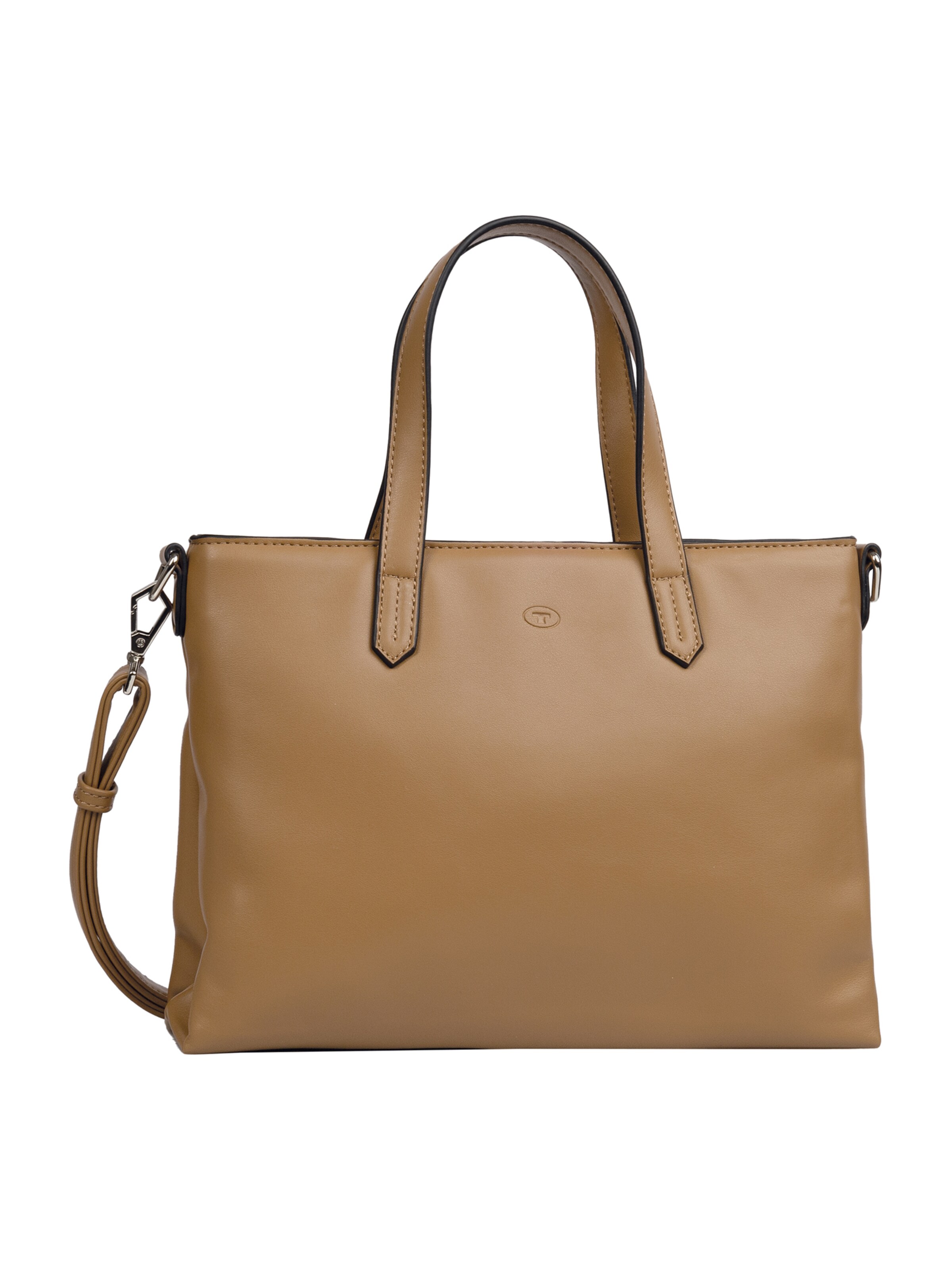 TOM TAILOR Käekott 'Poppy', värv beež: eest vaates