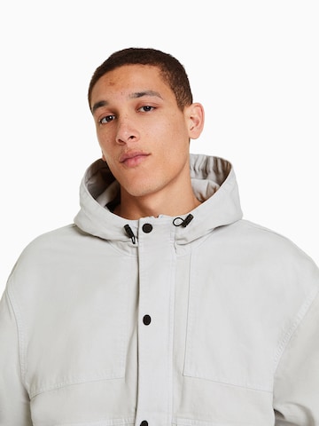 Bershka Between-season jacket in Grey