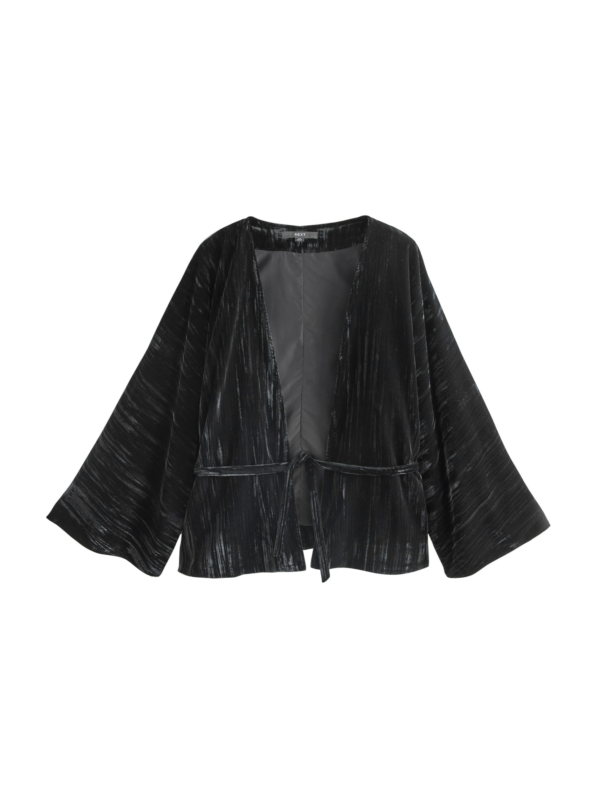 Next - Casaco meia-estação em preto: frente