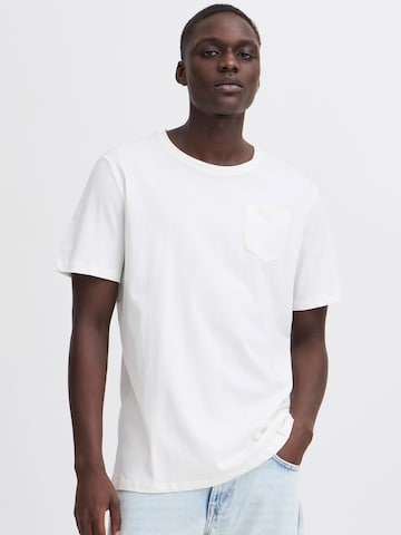 BLEND - Camisa 'Jago' em branco: frente