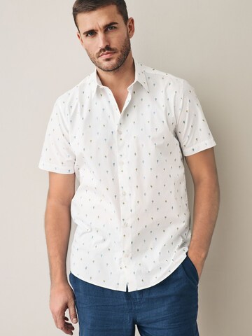 Next Regular fit Overhemd 'Liberty' in Wit: voorkant