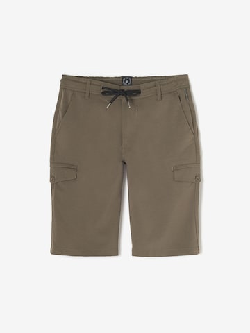 Le Temps Des Cerises Regular Broek in Groen: voorkant
