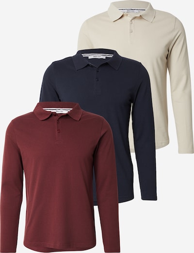 ABOUT YOU Majica 'Ramon' u boja pijeska / tamno plava / pastelno crvena, Pregled proizvoda