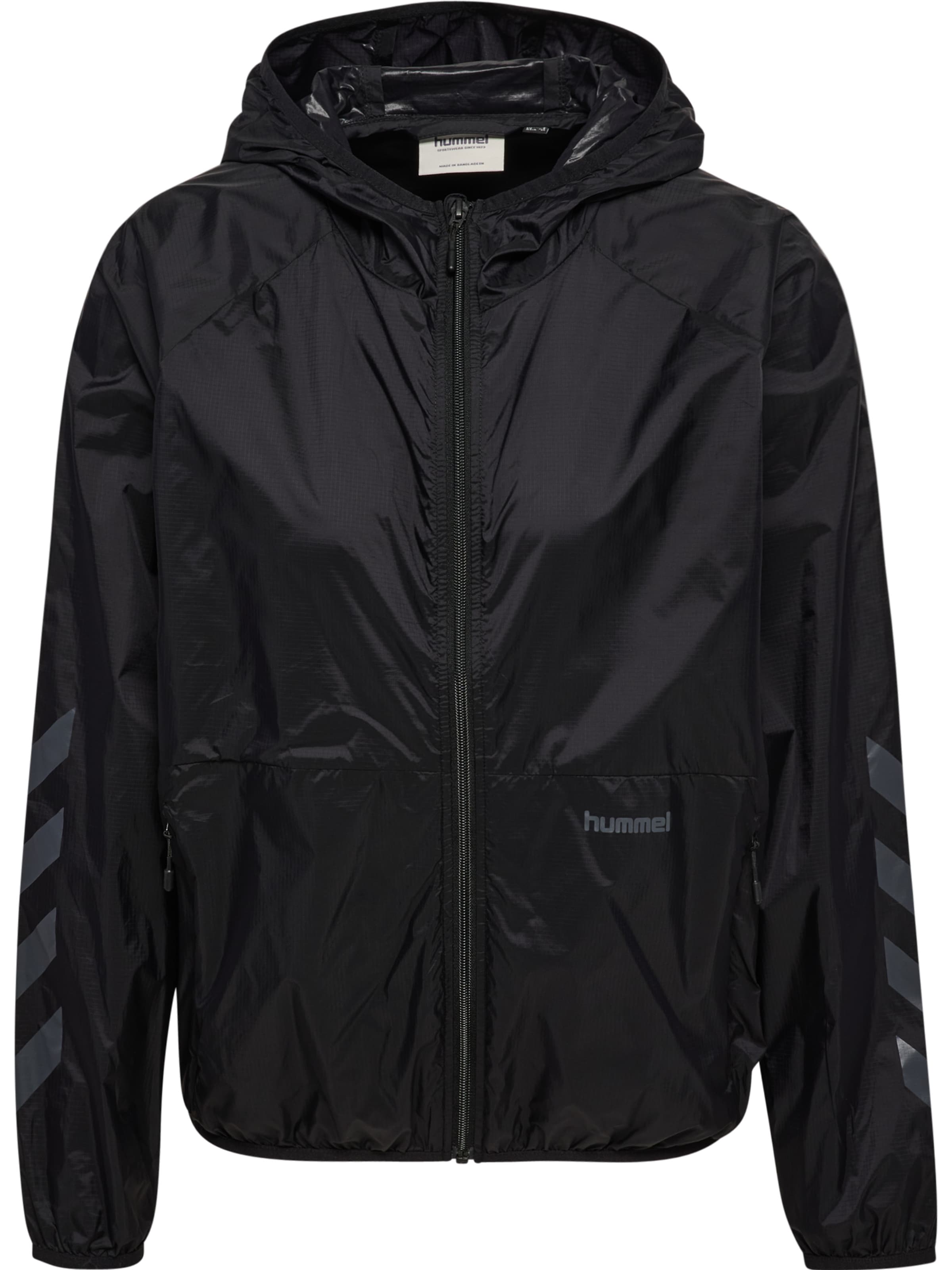 Hummel Sports sweatshirt in Black: front