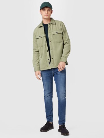 Only & Sons Regular fit Between-Season Jacket 'ASH' in Green