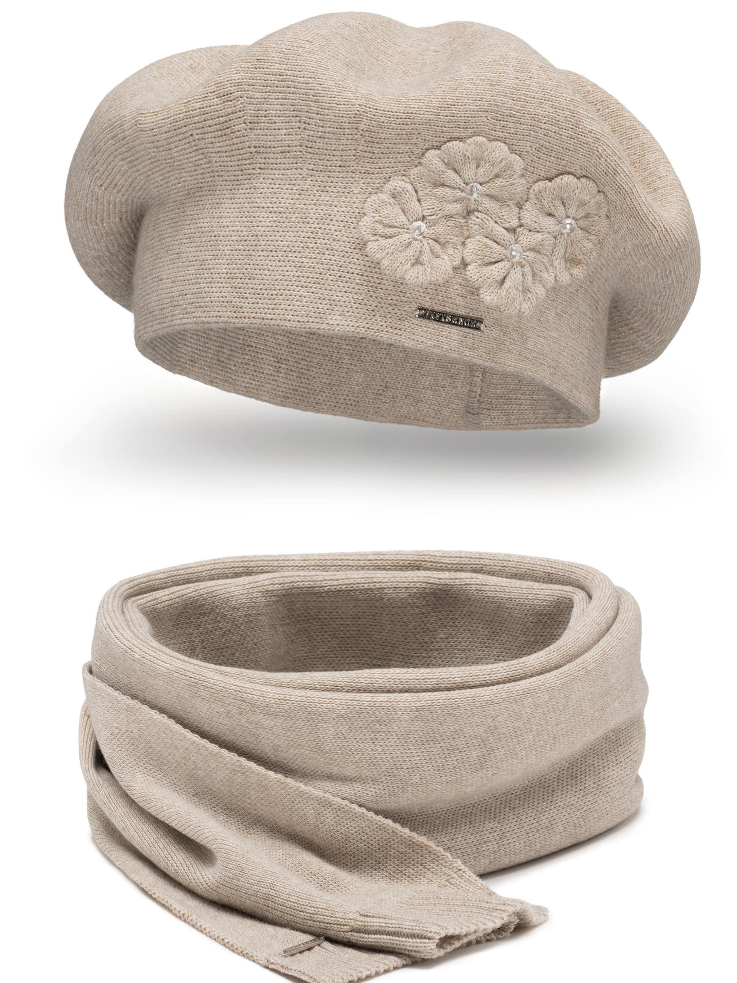 Vivisence Muts '7006 Set' in Beige: voorkant