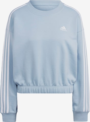 Sweat de sport 'Essentials' ADIDAS SPORTSWEAR en bleu : devant