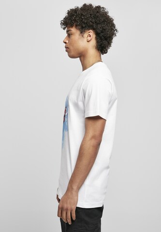 Coupe regular T-Shirt Mister Tee en blanc