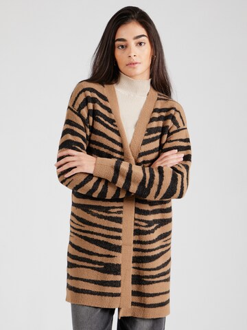 JDY Cardigan 'JDYLorraine' i brun: forside