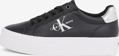 Calvin Klein Jeans Zapatillas deportivas bajas en gris plateado / negro, Vista del producto
