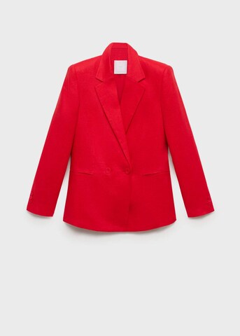 MANGO Blazer 'Limona' in Red: front