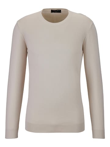 FALKE Sweater 'Pure Cotton' in Beige: front