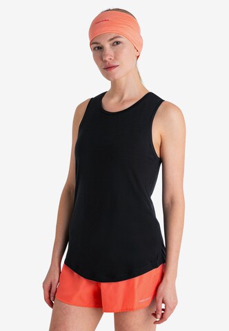 ICEBREAKER Sports Top 'Cool-Lite Sphere III' in Black: front