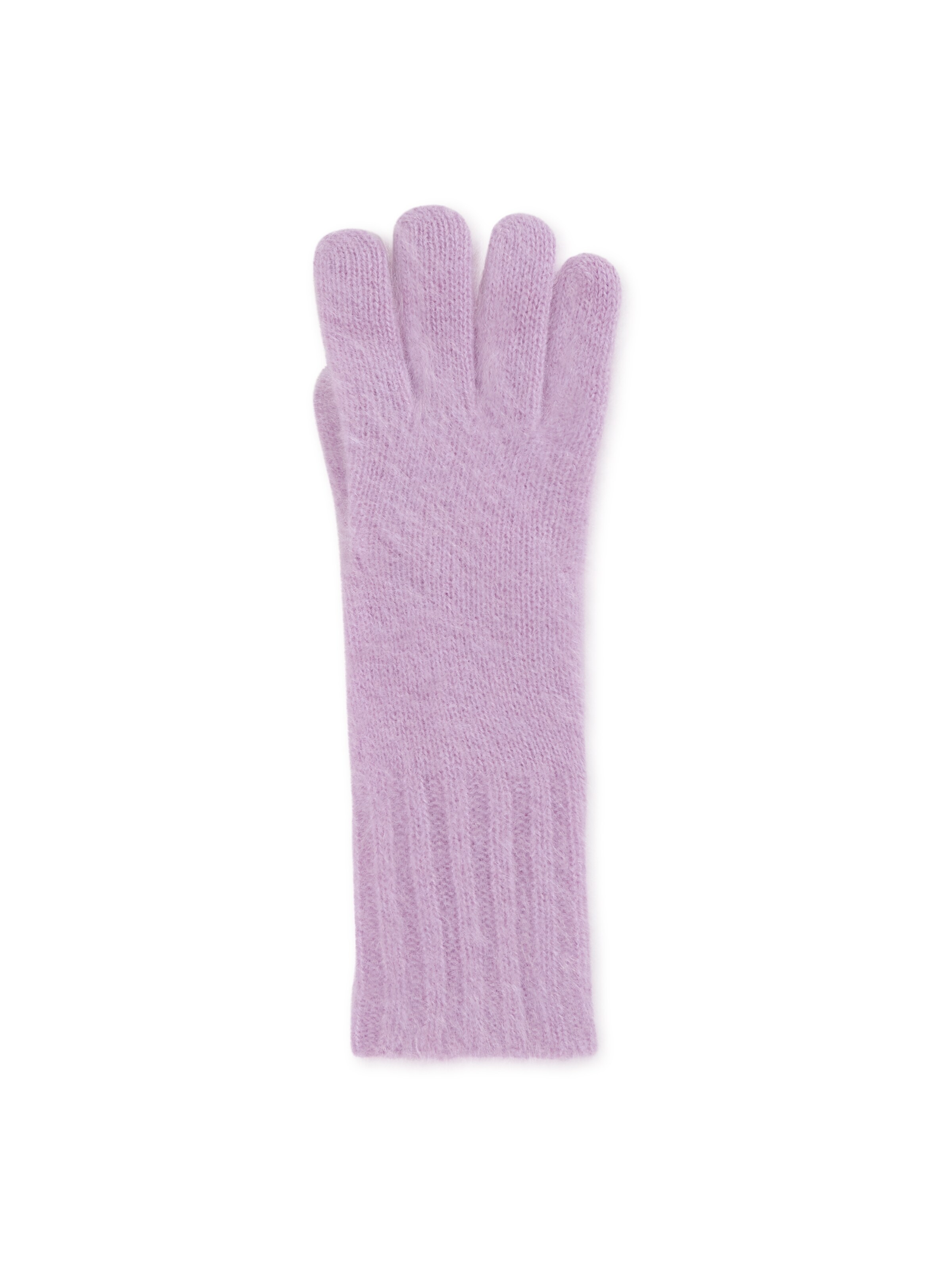 CASH-MERE.CH Fingerhandsker i lilla