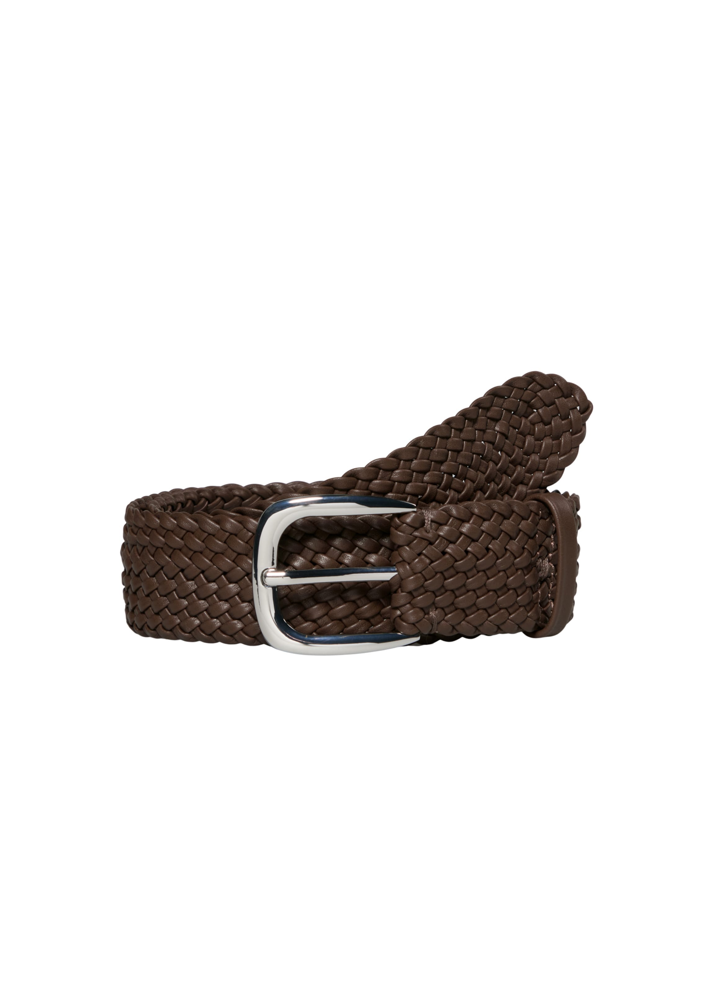 Marc O'Polo Belt in Brown: front