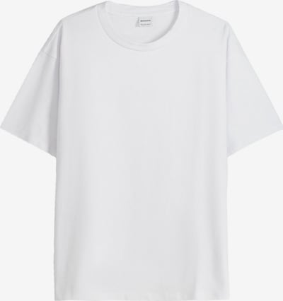 Bershka T-Shirt in weiß, Produktansicht