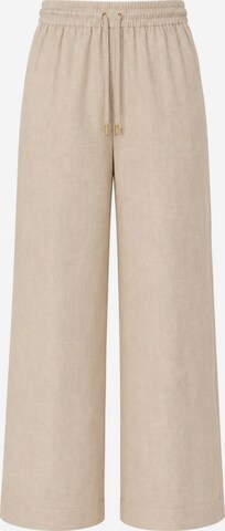 BREEZERA Wide leg Pants in Beige: front