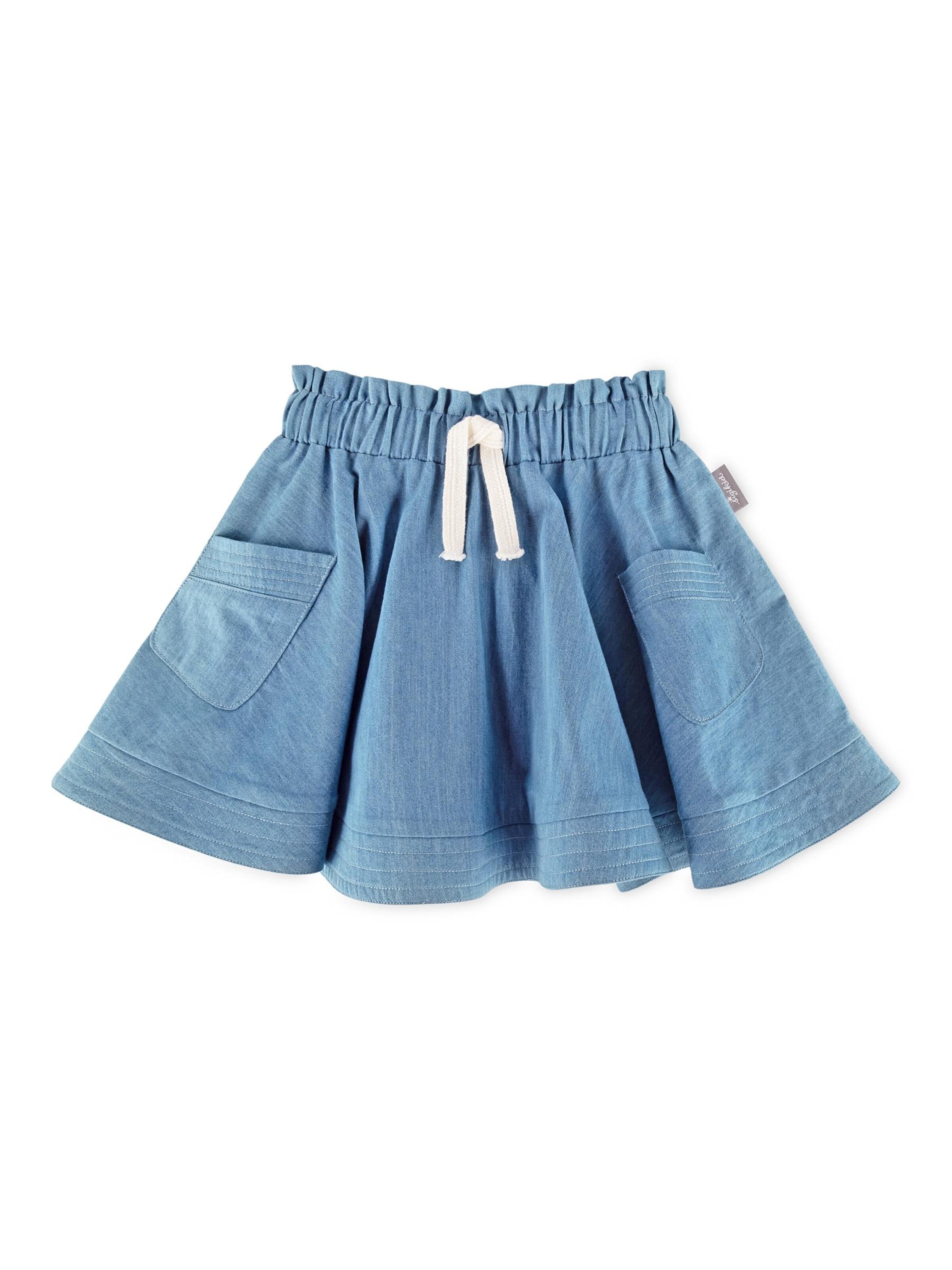SIGIKID Rock 'Jeansrock sommerleichter Chambray Rock'‌‌‌ in Blau: Vorderseite