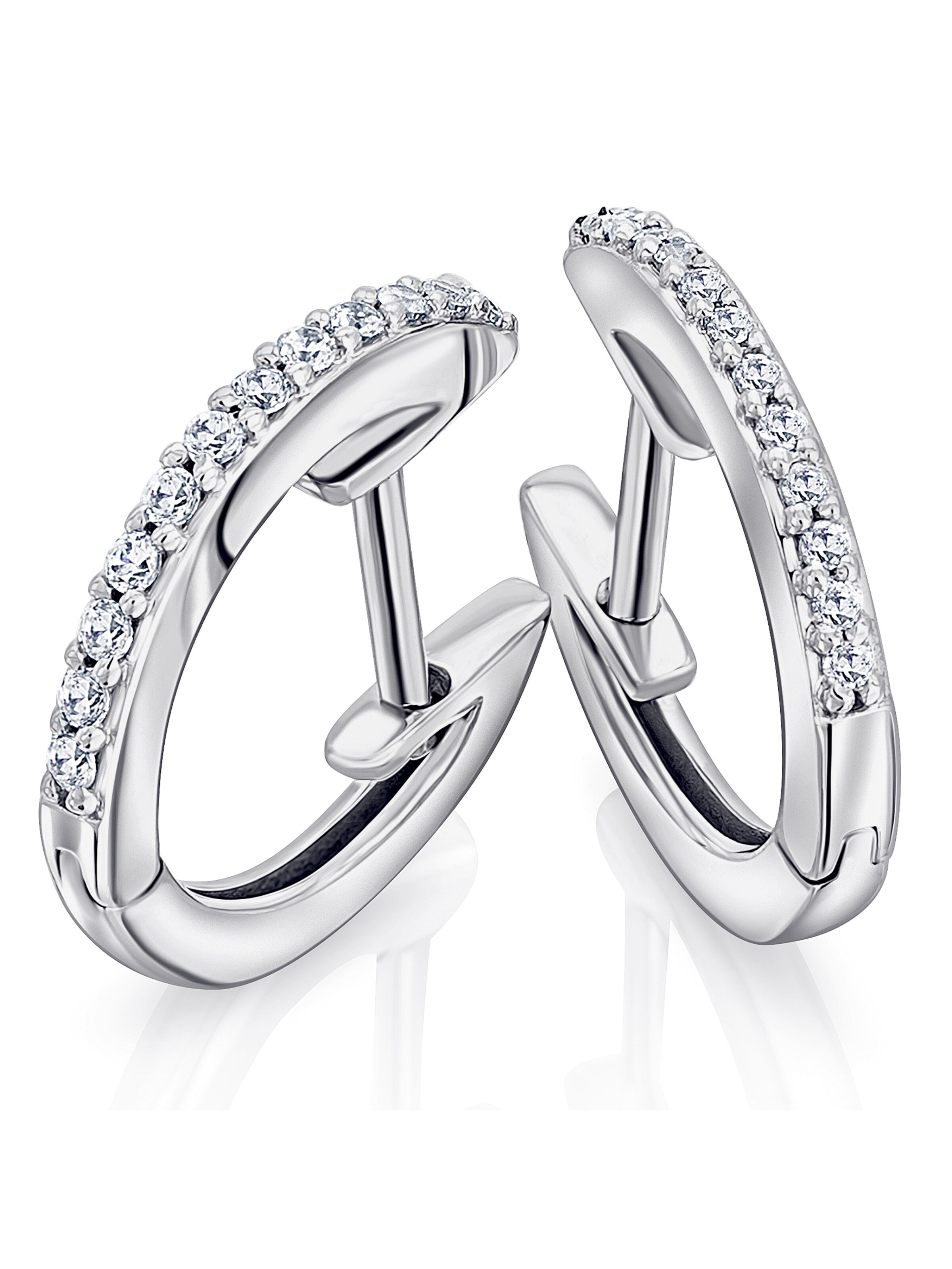 ONE ELEMENT Ohrringe in Silber: Vorderseite