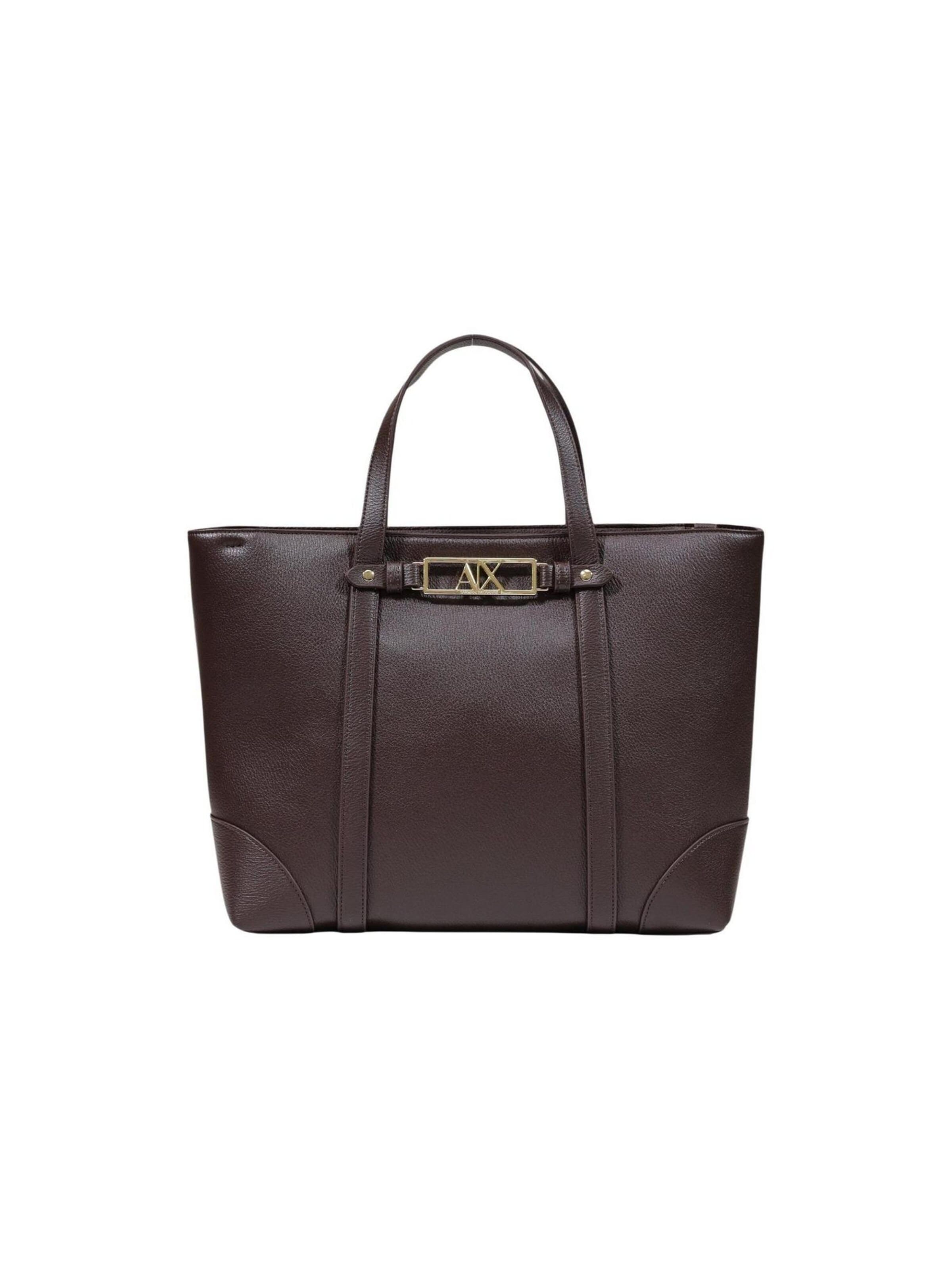 ARMANI EXCHANGE - Shopper 'XW002609 AF15632' en marrón: frente