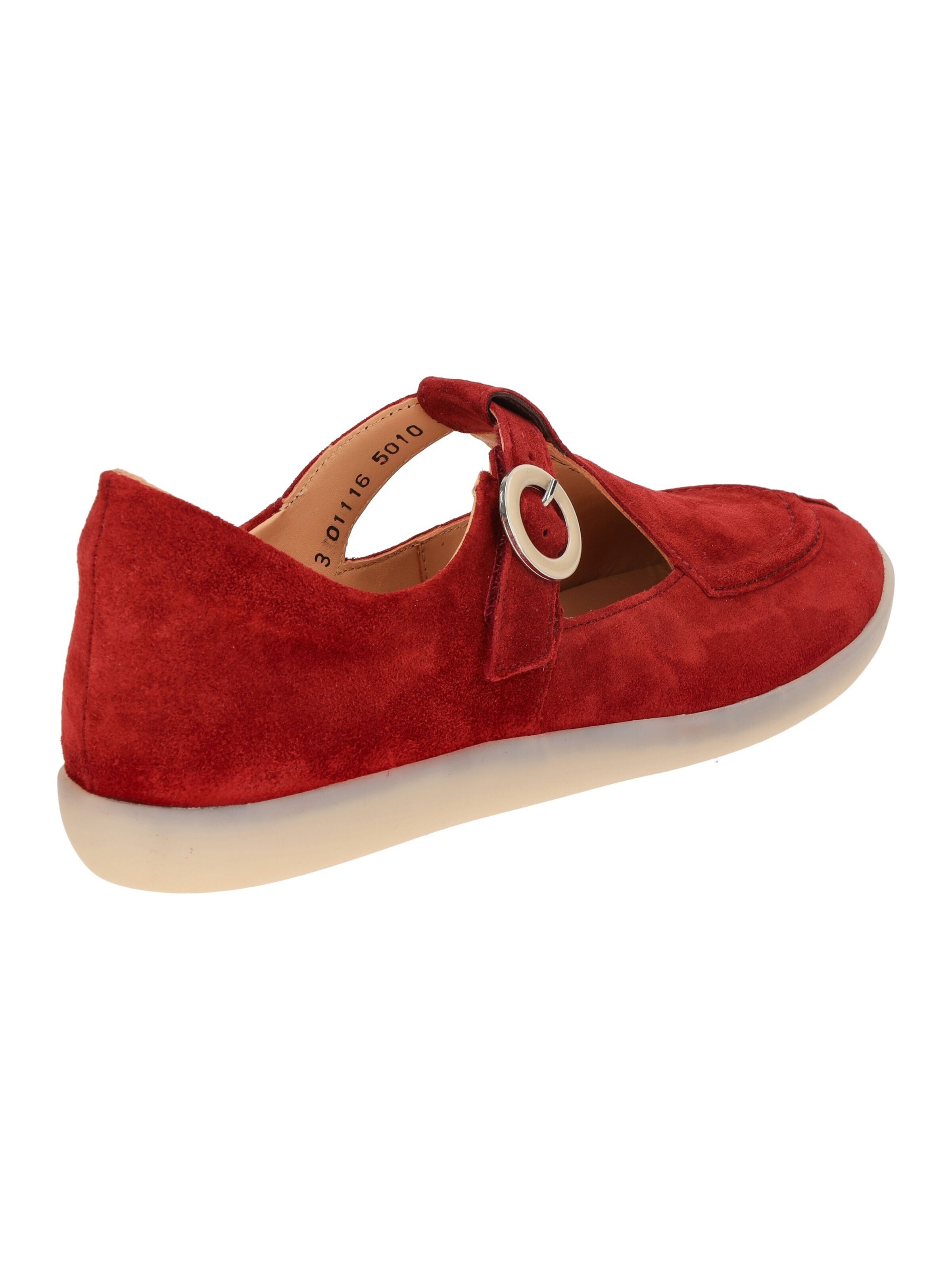 THINK! Slippers 'Think Nature Schuhe Slipper rot Klett 1116' in Red