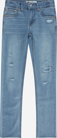 LEVI'S ® Slimfit Jeans in Blauw: voorkant