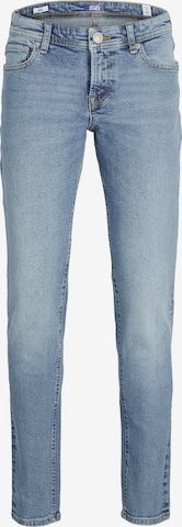 Coupe slim Jean 'Glenn' Jack & Jones Junior en bleu : devant