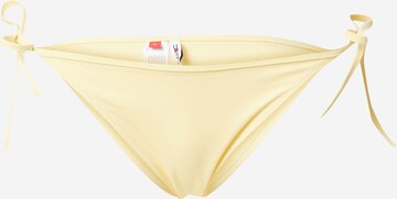 Tommy Jeans Bikini Bottoms in Yellow: front