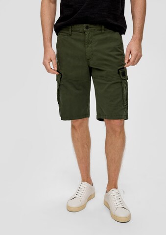 s.Oliver Regular Cargo Pants 'Phoenix' in Green: front