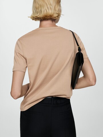 MANGO T-Shirt 'RITA' in Beige