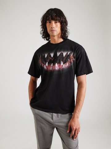 T-Shirt DIESEL en noir : devant