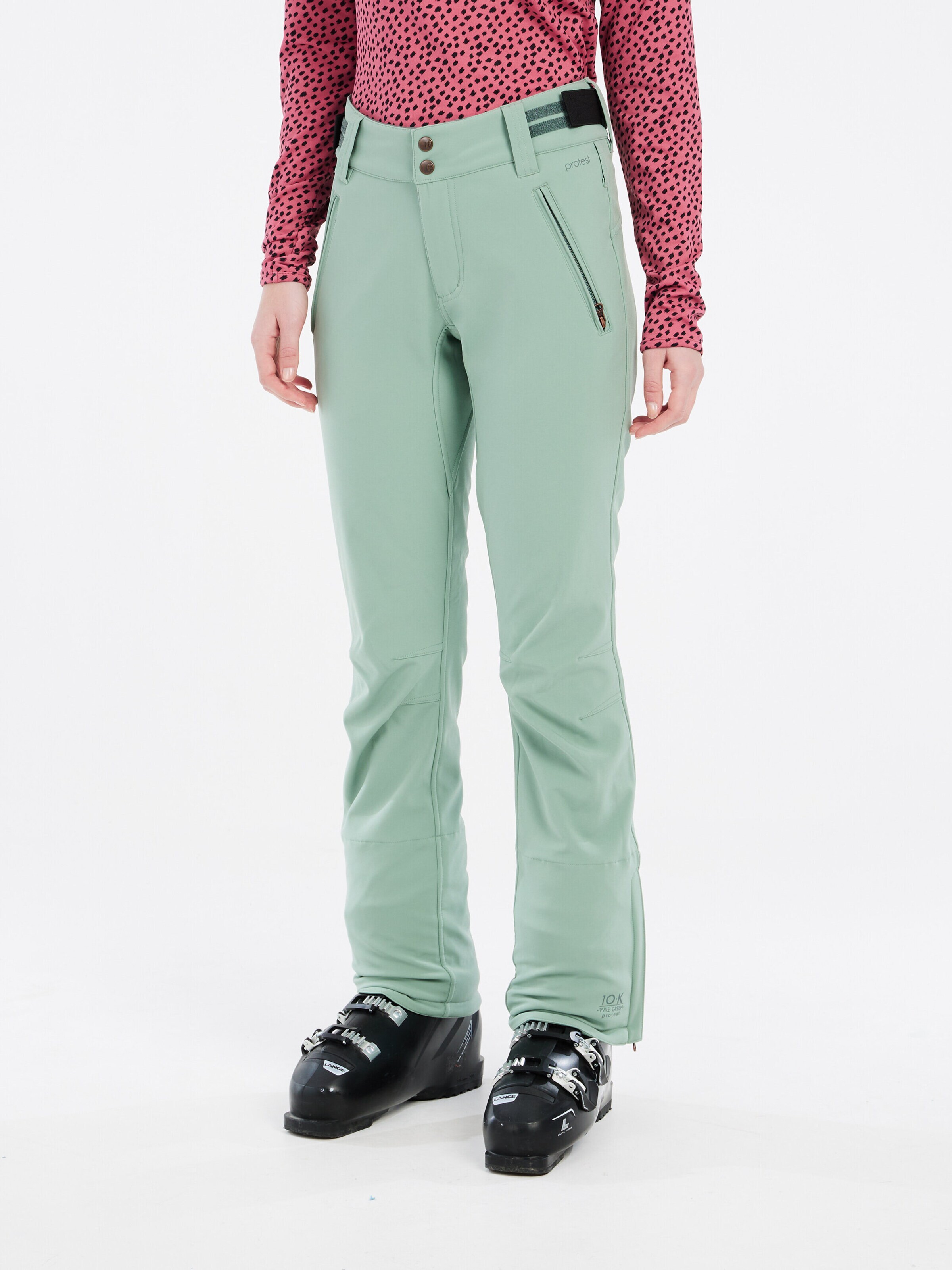PROTEST Slim fit Workout Pants 'PRTRELOLE' in Green
