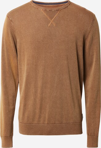 Pull-over BLEND en marron : devant