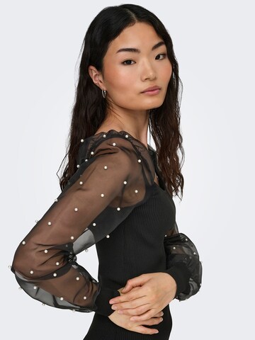 ONLY Kötött ruhák 'ONLVANESSA' - fekete