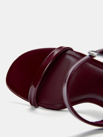 Mule Pull&Bear en marron