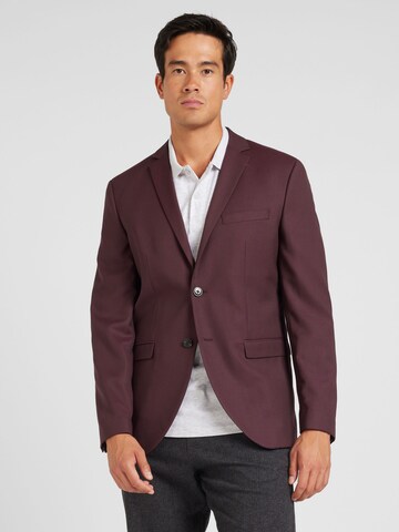 JACK & JONES regular Ανδρικό σακάκι 'JPRSolaris' σε κόκκινο: μπροστά