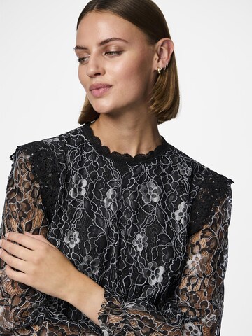 PIECES Bluse 'PCOlline' in Schwarz